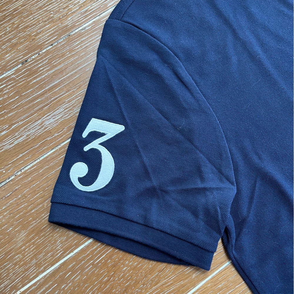 POLO RALPH LAUREN Navy Blue Big Pony Polo Shirt - Picture 4 of 4